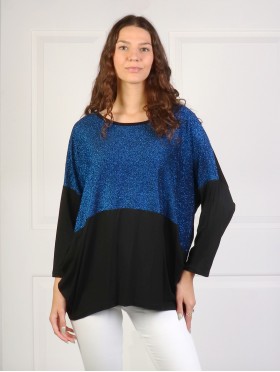 Bright Silk Suede Sleeved Fashion Top  